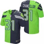 Jerseys Factory Cheap Nike Seahawks #31 Kam Chancellor Steel Blu