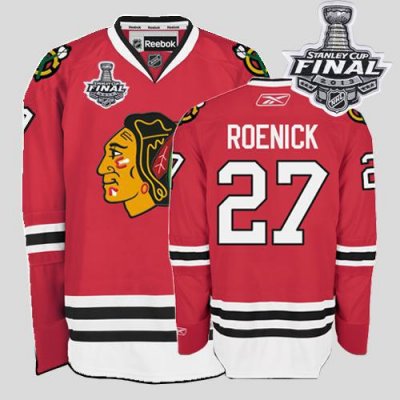Jerseys Factory Cheap Blackhawks #27 Jeremy Roenick Embroidered