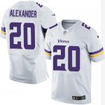 Jerseys Factory Cheap Nike Vikings #20 Mackensie Alexander White