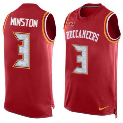Jerseys Factory Cheap Nike Buccaneers #3 Jameis Winston Red Team