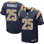 Jerseys Factory Cheap Nike Rams #25 T.J. McDonald Navy Blue Team