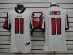 Jerseys Factory Cheap Nike Falcons #11 Julio Jones White Men's S