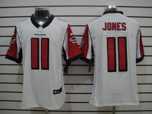 Jerseys Factory Cheap Nike Falcons #11 Julio Jones White Men's S