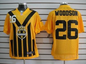 Jerseys Factory Cheap Nike Steelers #26 Rod Woodson Gold 1933s T