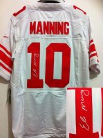 Jerseys Factory Cheap Nike Giants #10 Eli Manning White Men's St