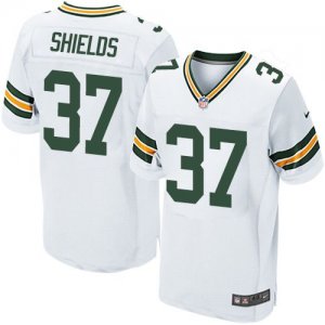 Jerseys Factory Cheap Nike Packers #37 Sam Shields White Men's S