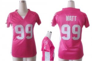 Jerseys Factory Cheap Nike Texans #99 J.J. Watt Pink Draft Him N