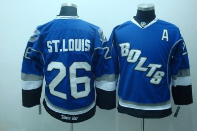 Jerseys Factory Cheap Lightning #26 Martin St.Louis Embroidered