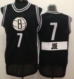 Jerseys Factory Cheap Nets #7 Joe Johnson Black 2014-15 Christma