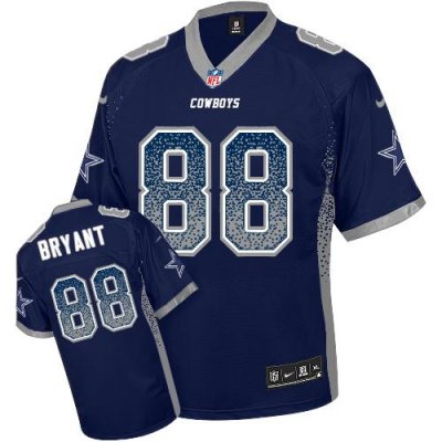 Jerseys Factory Cheap Nike Cowboys #88 Dez Bryant Navy Blue Team