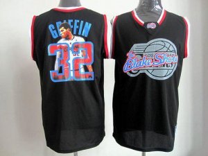 Jerseys Factory Cheap Clippers #32 Blake Griffin Black Notorious