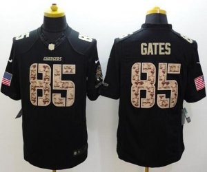 Jerseys Factory Cheap Nike Chargers #85 Antonio Gates Black Men'