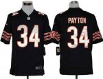 Jerseys Factory Cheap Nike Bears #34 Walter Payton Navy Blue Tea