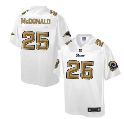 Jerseys Factory Cheap Nike Rams #25 T.J. McDonald White Men's NF