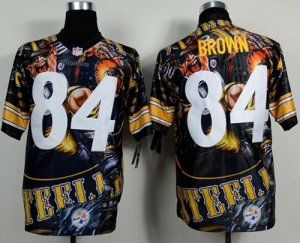 Jerseys Factory Cheap Nike Steelers #84 Antonio Brown Team Color
