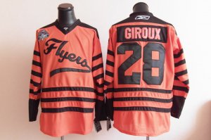 Jerseys Factory Cheap Flyers #28 Claude Giroux Orange 2012 Winte