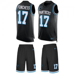 Jerseys Factory Cheap Nike Panthers #17 Devin Funchess Black Tea