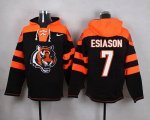 Jerseys Factory Cheap Nike Bengals #7 Boomer Esiason Black Playe