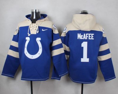 Jerseys Factory Cheap Nike Colts #1 Pat McAfee Royal Blue Player