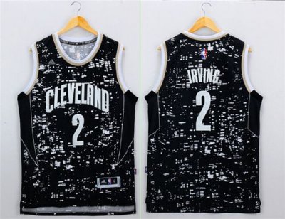 Jerseys Factory Cheap Cavaliers #2 Kyrie Irving Black City Light