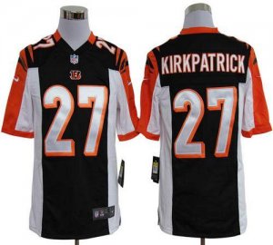 Jerseys Factory Cheap Nike Bengals #27 Dre Kirkpatrick Black Tea