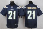Jerseys Factory Cheap Nike Chargers #21 LaDainian Tomlinson Navy