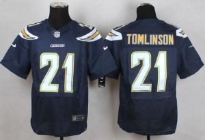 Jerseys Factory Cheap Nike Chargers #21 LaDainian Tomlinson Navy