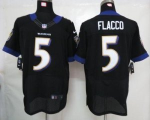 Jerseys Factory Cheap Nike Ravens #5 Joe Flacco Black Alternate