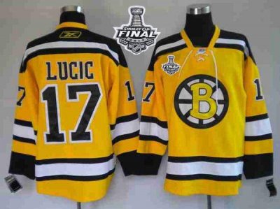 Jerseys Factory Cheap Bruins Stanley Cup Finals Patch #17 Milan