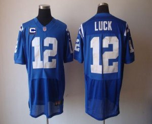 Jerseys Factory Cheap Nike Colts #12 Andrew Luck Royal Blue Team