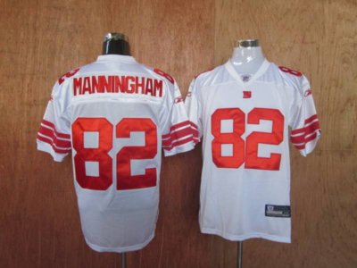 Jerseys Factory Cheap Giants #82 Mario Manningham White Stitched