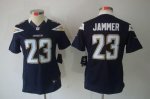 Jerseys Factory Cheap Nike Chargers #23 Quentin Jammer Navy Blue