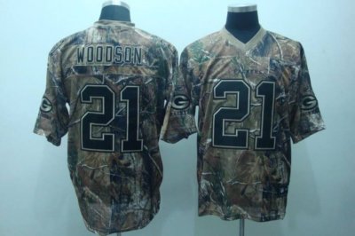 Jerseys Factory Cheap Packers #21 Charles Woodson Camouflage Rea