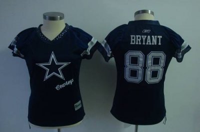 Jerseys Factory Cheap Cowboys #88 Dez Bryant Blue 2011 Women's F