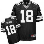 Jerseys Factory Cheap Nike Packers #18 Randall Cobb Black Shadow