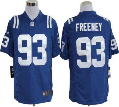 Jerseys Factory Cheap Nike Colts #93 Dwight Freeney Royal Blue T