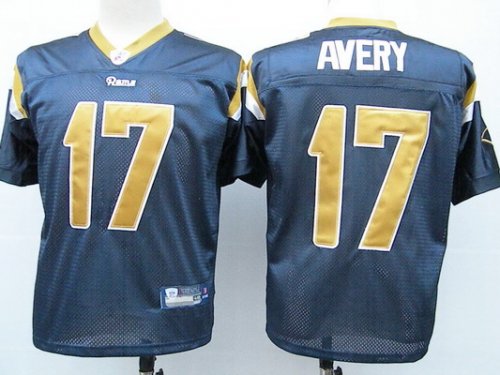 Jerseys Factory Cheap Rams #17 Donnie Avery Stitched Blue NFL Je