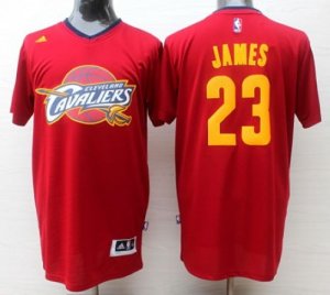 Jerseys Factory Cheap Cavaliers #23 LeBron James Red Short Sleev