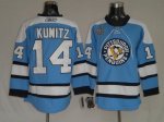 Jerseys Factory Cheap Penguins #14 Chris Kunitz Embroidered Blue