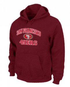 Jerseys Factory Cheap San Francisco 49ers Heart & Soul Pullover