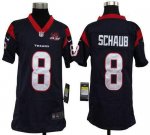 Jerseys Factory Cheap Nike Texans #8 Matt Schaub Navy Blue Team