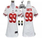 Jerseys Factory Cheap Nike 49ers #99 Aldon Smith White Super Bow