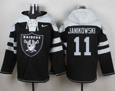 Jerseys Factory Cheap Nike Raiders #11 Sebastian Janikowski Blac