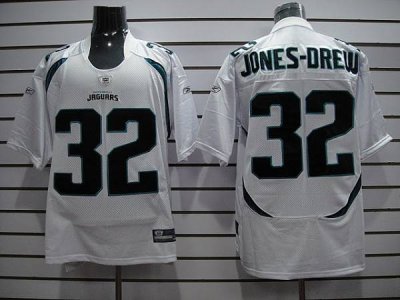 Jerseys Factory Cheap Jaguars Maurice Jones-Drew #32 White Stitc