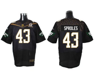 Jerseys Factory Cheap Nike Eagles #43 Darren Sproles Black 2016