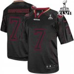 Jerseys Factory Cheap Nike 49ers #7 Colin Kaepernick Lights Out