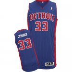 Jerseys Factory Cheap Revolution 30 Pistons #33 Jonas Jerebko Bl