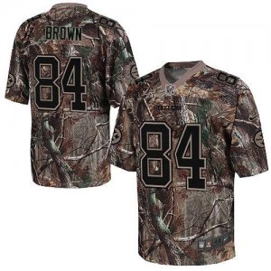 Jerseys Factory Cheap Nike Steelers #84 Antonio Brown Camo Men's
