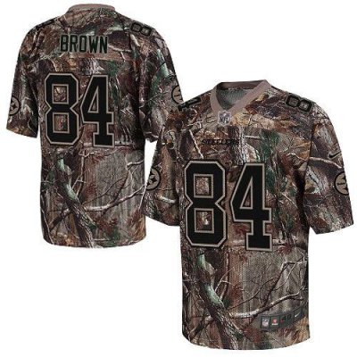 Jerseys Factory Cheap Nike Steelers #84 Antonio Brown Camo Men's