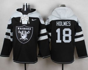 Jerseys Factory Cheap Nike Raiders #18 Andre Holmes Black Player
